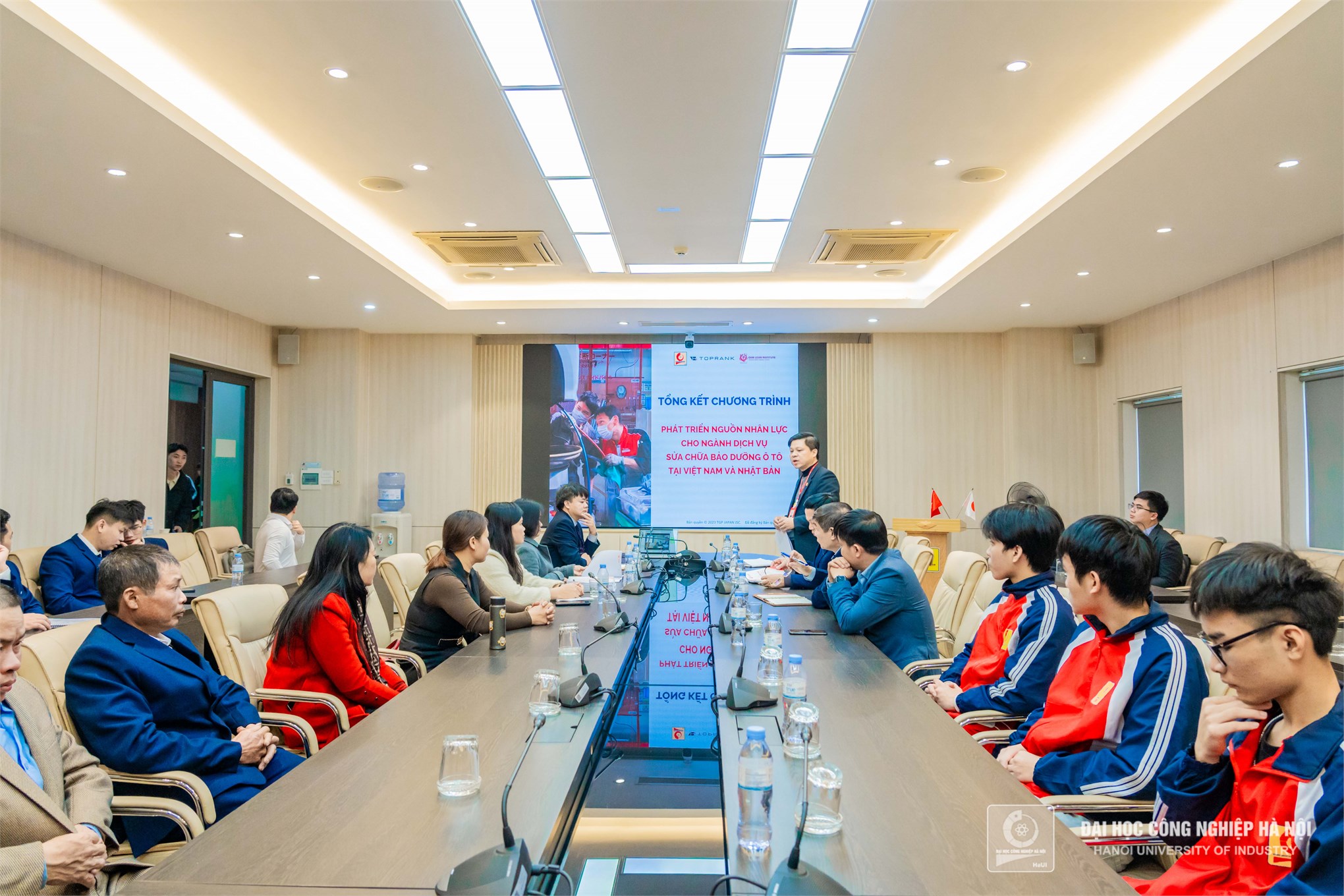 Review Conference of the Training Course on Developing Human Resources for the Automobile Repair and Maintenance Service Industry in Vietnam and Japan