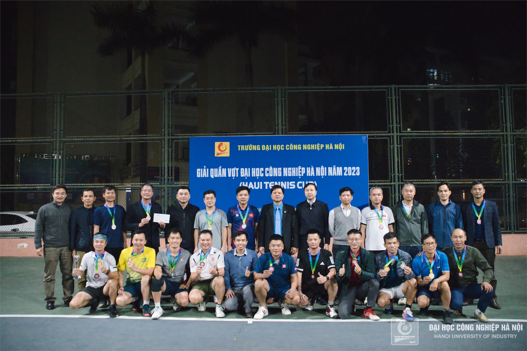 Chung kết và Trao thưởng Giải Quần vợt Đại học Công nghiệp Hà Nội năm 2023 (HaUI Tennis Cup)
