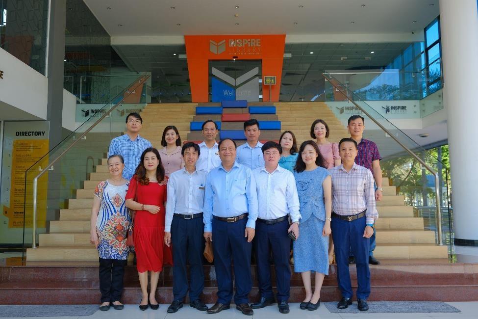 [tdtu] Đoàn Trường Đại học Công nghiệp Hà Nội tham quan và làm việc tại Trường Đại học Tôn Đức Thắng
