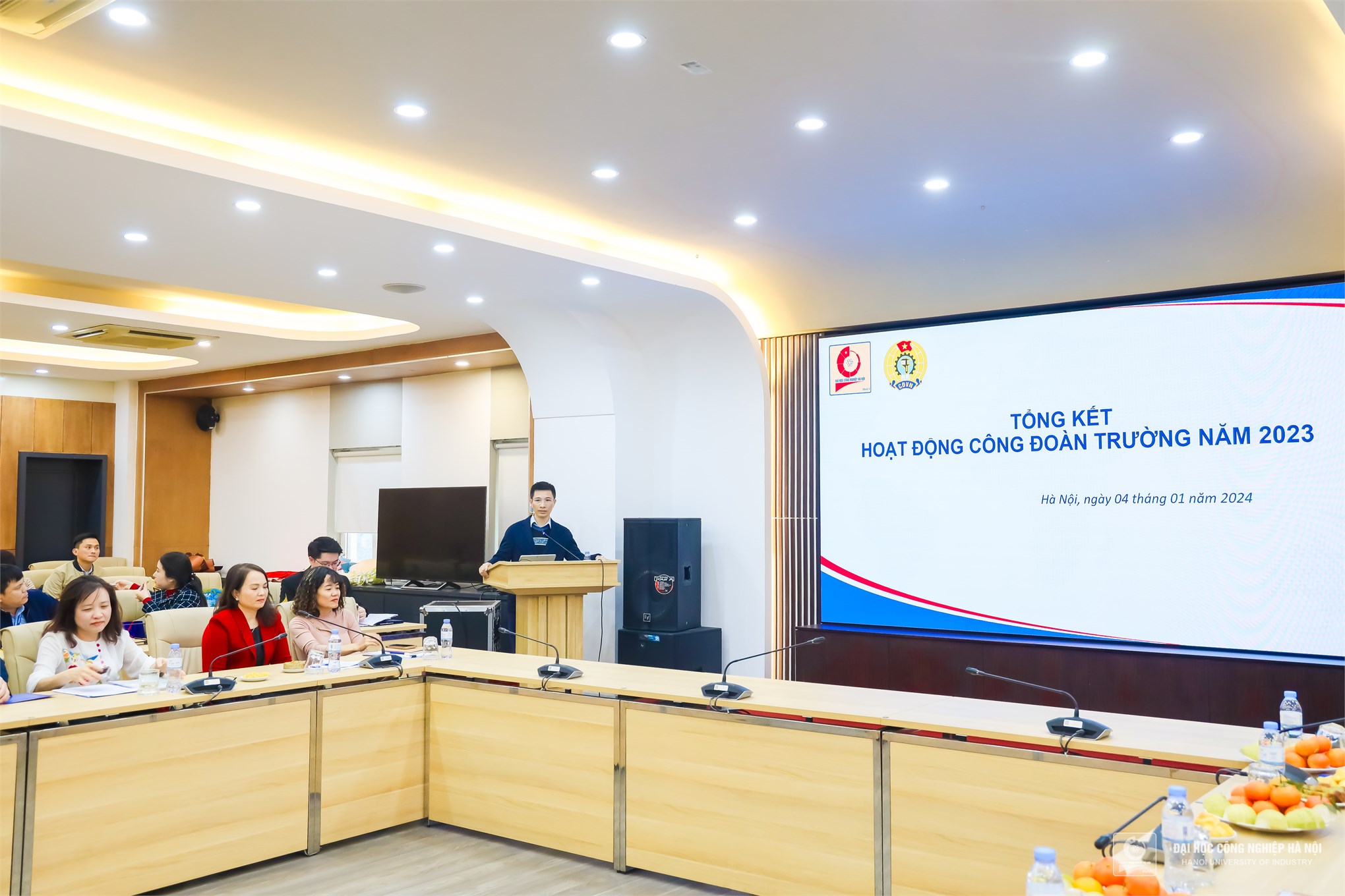 Công đoàn Trường Đại học Công nghiệp Hà Nội tổng kết công tác công đoàn năm 2023 