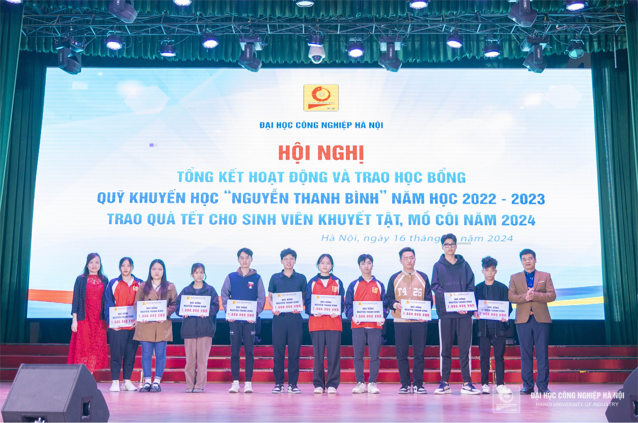 Nguyen Thanh Binh Scholarship: Illuminating Futures for HaUI students