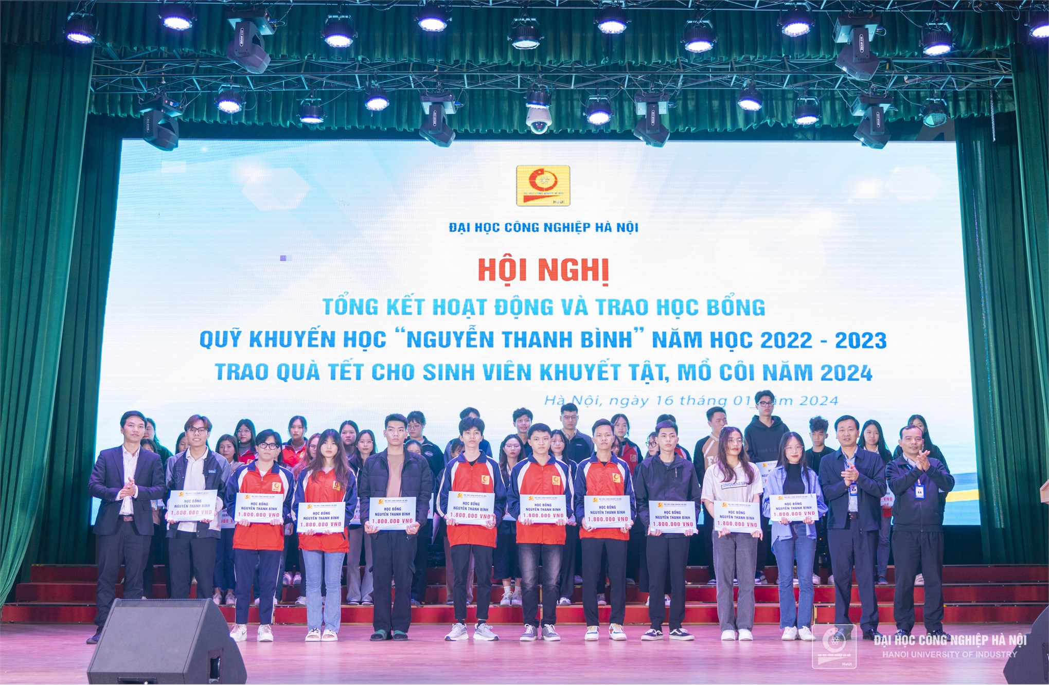 Nguyen Thanh Binh Scholarship: Illuminating Futures for HaUI students