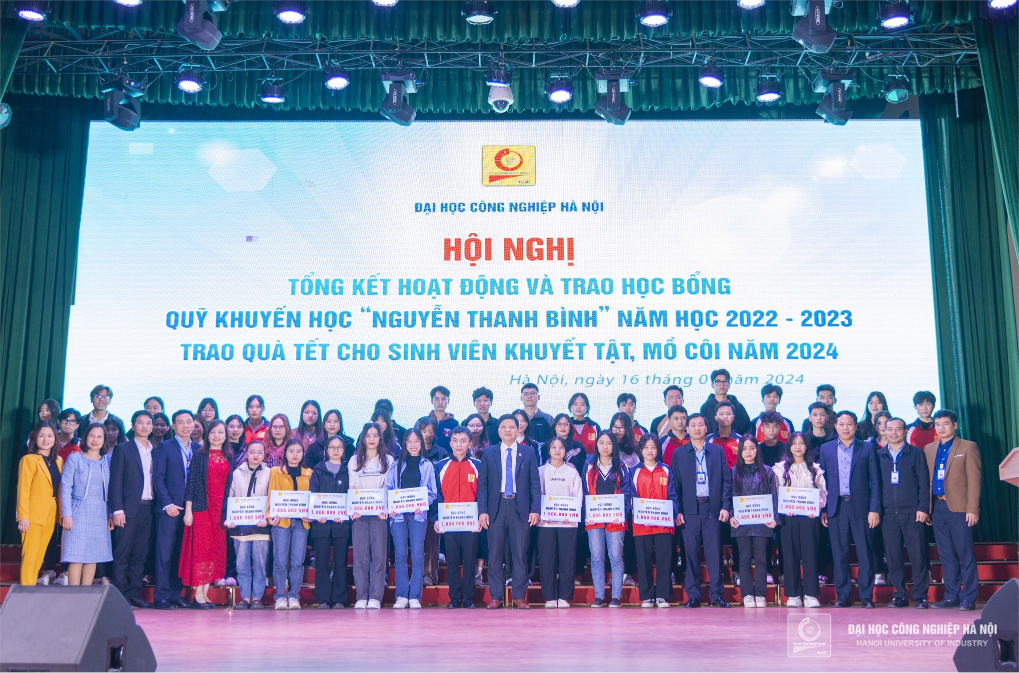 Nguyen Thanh Binh Scholarship: Illuminating Futures for HaUI students