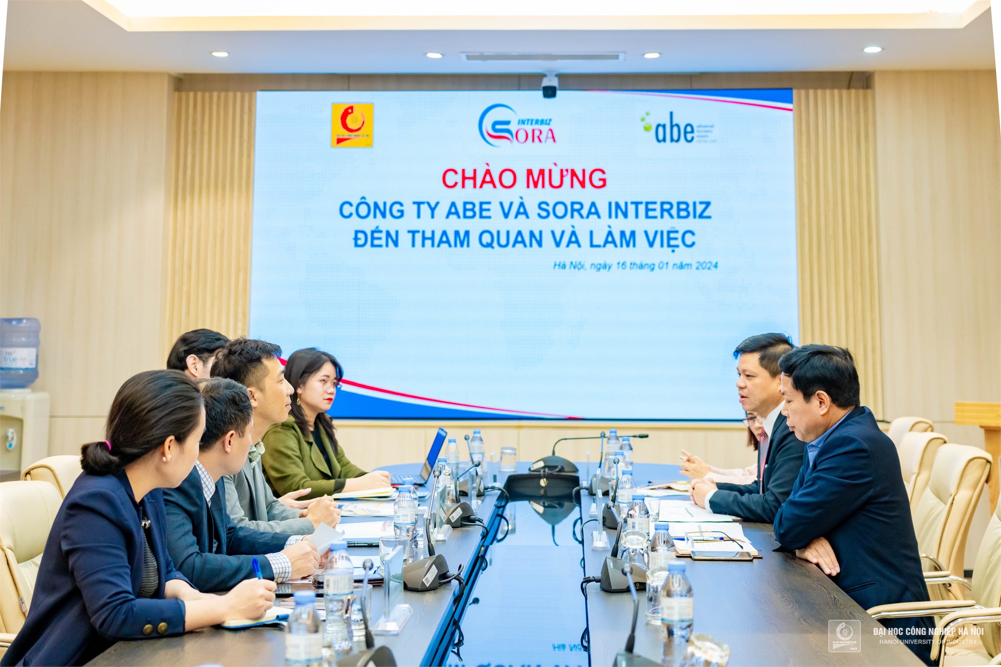 HaUI and ABE Collaborate for Human Resource Development in the Aviation Industry