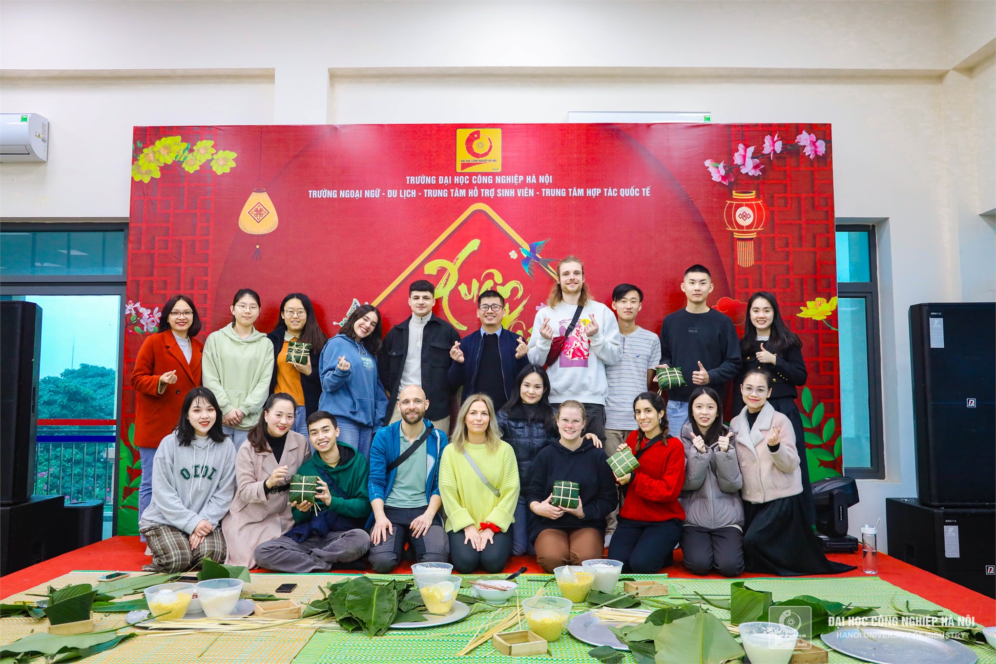 Spring Reunion 2024 at Hanoi University of Industry: A Tapestry of Cultural Exchange
