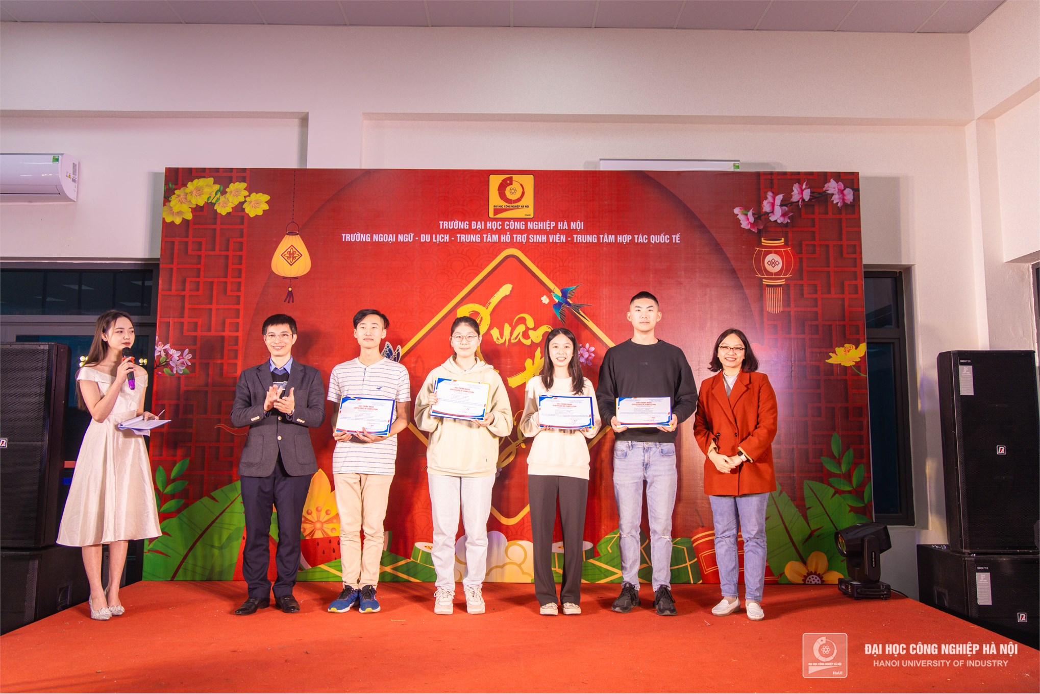 Spring Reunion 2024 at Hanoi University of Industry: A Tapestry of Cultural Exchange