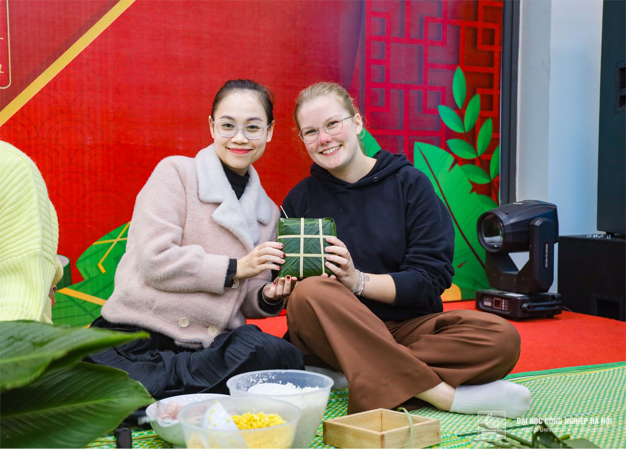 Embracing Vietnamese Culture: Nele's Journey as a Volunteer at HaUI