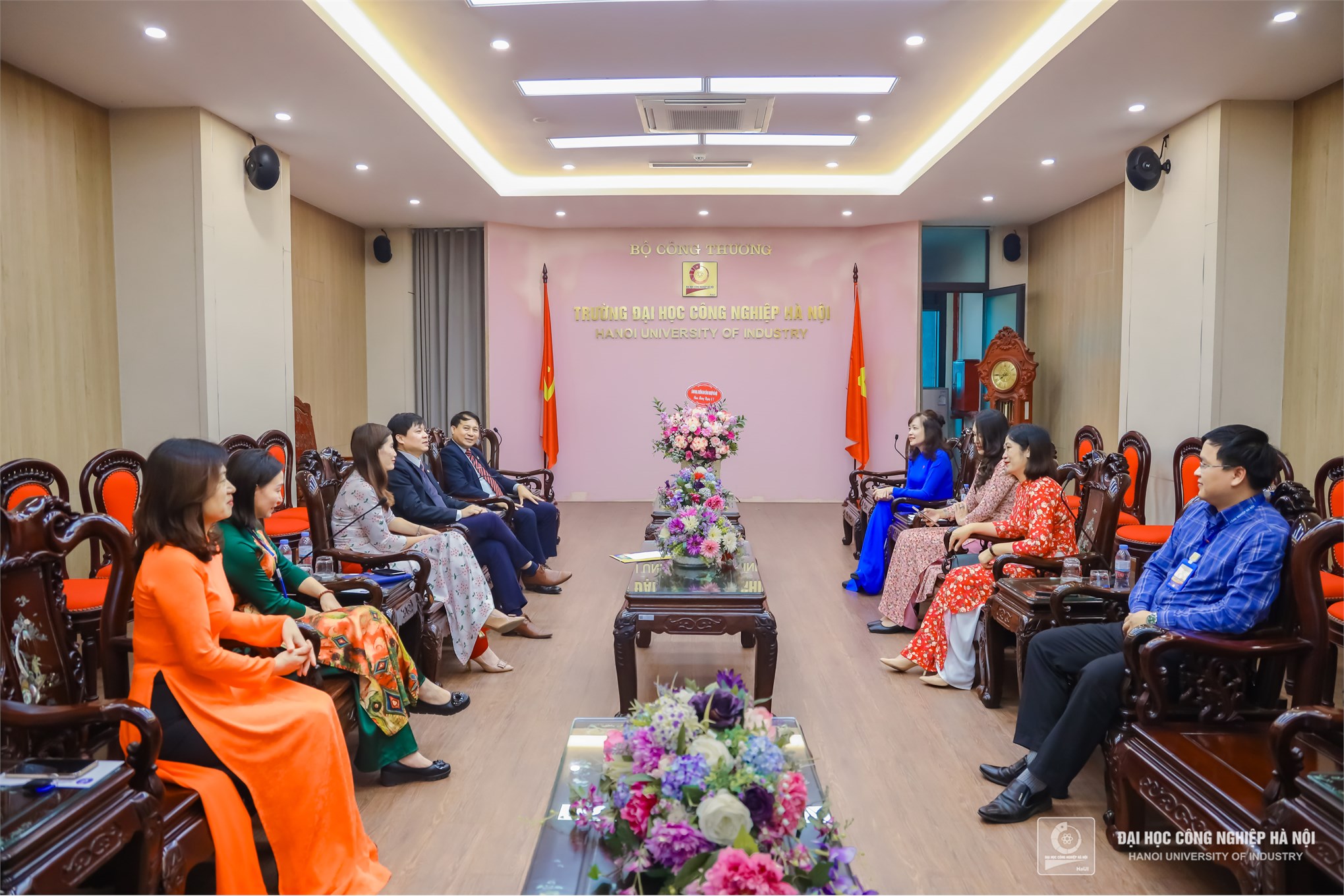Celebrating International Women's Day at Hanoi University of Industry