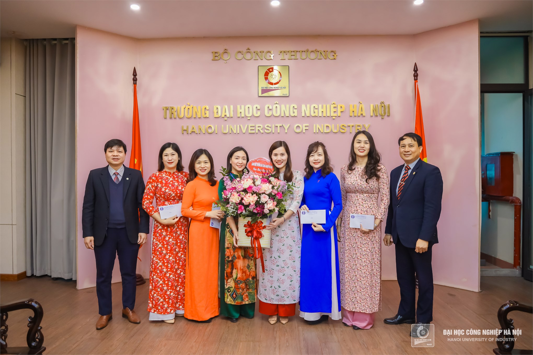 Celebrating International Women's Day at Hanoi University of Industry