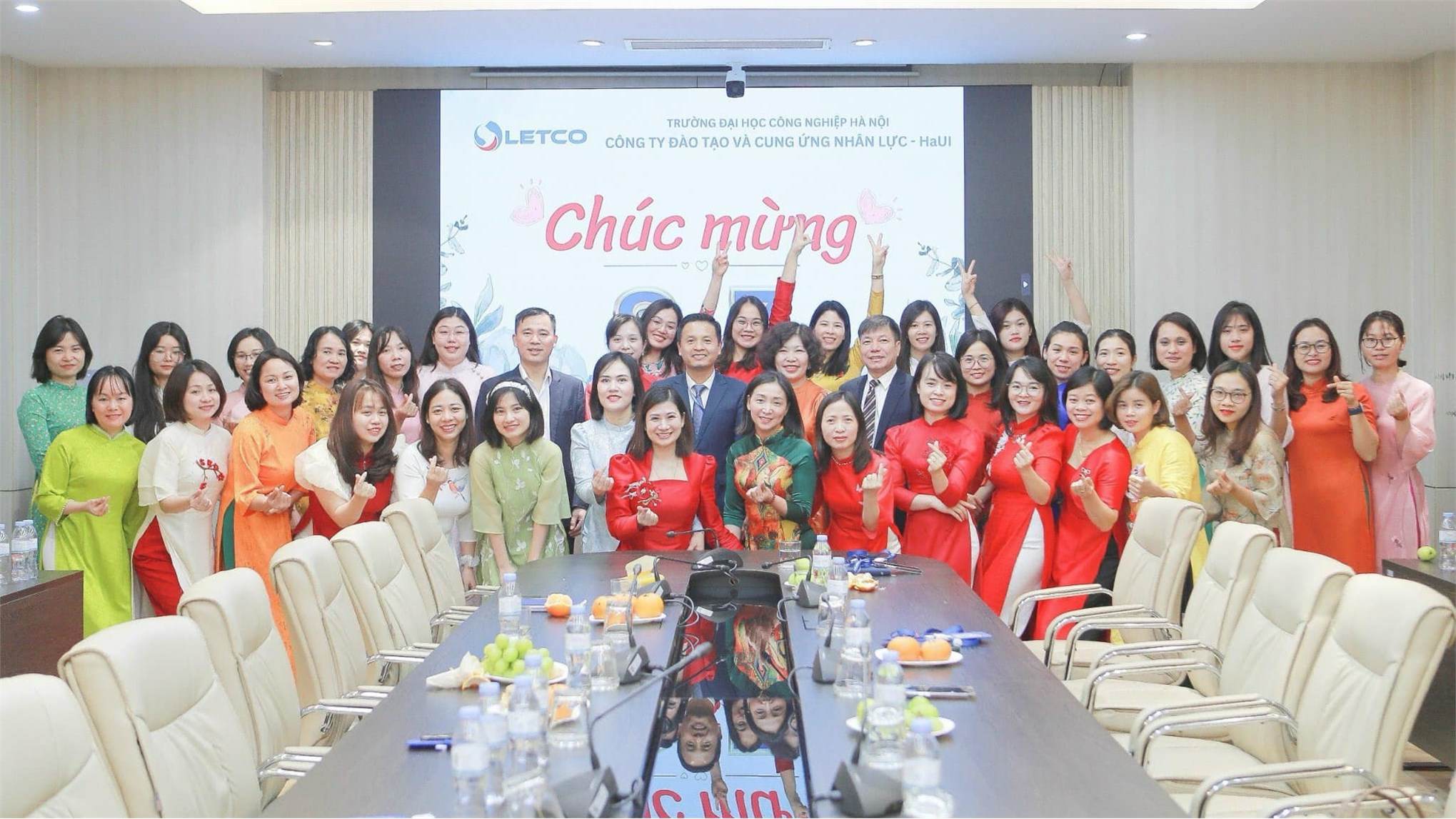 Celebrating International Women's Day at Hanoi University of Industry