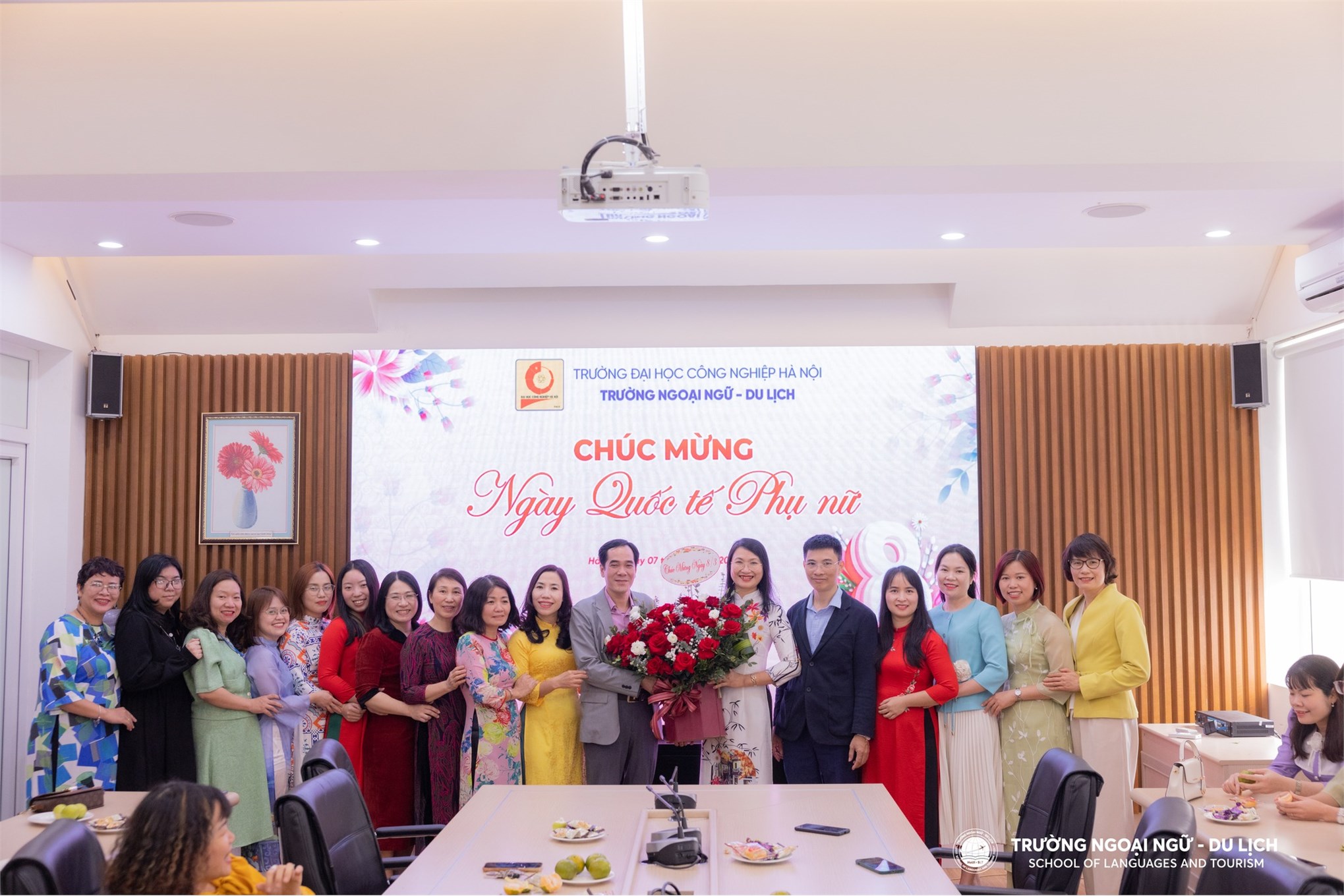 Celebrating International Women's Day at Hanoi University of Industry