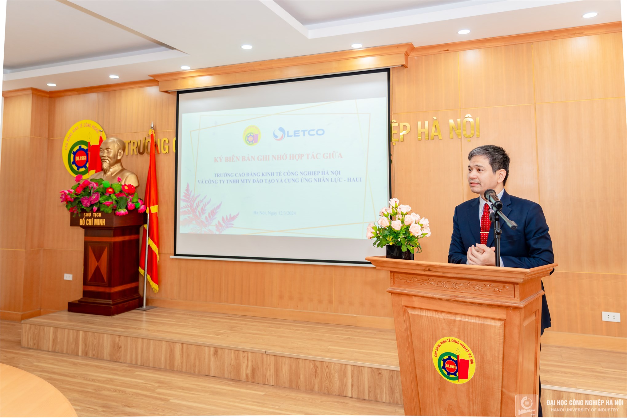 LETCO đẩy mạnh hợp tác, đưa sinh viên Cao đẳng Kinh tế Công nghiệp Hà Nội đi thực tập, làm việc tại Nhật Bản 