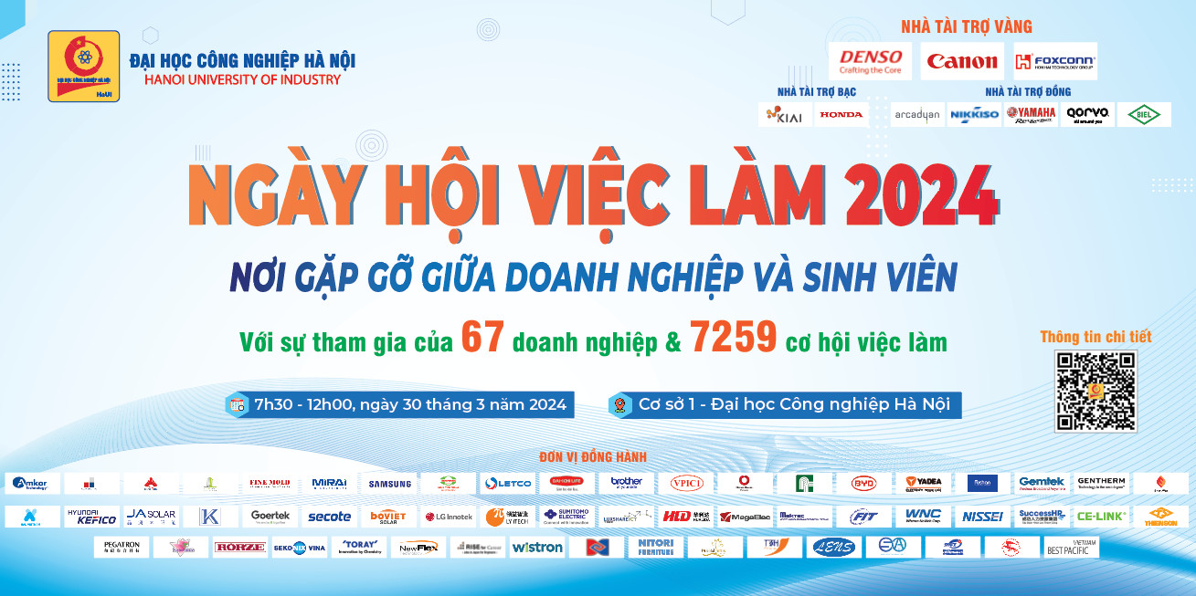 Ngày hội việc làm Đại học Công nghiệp Hà Nội 2024