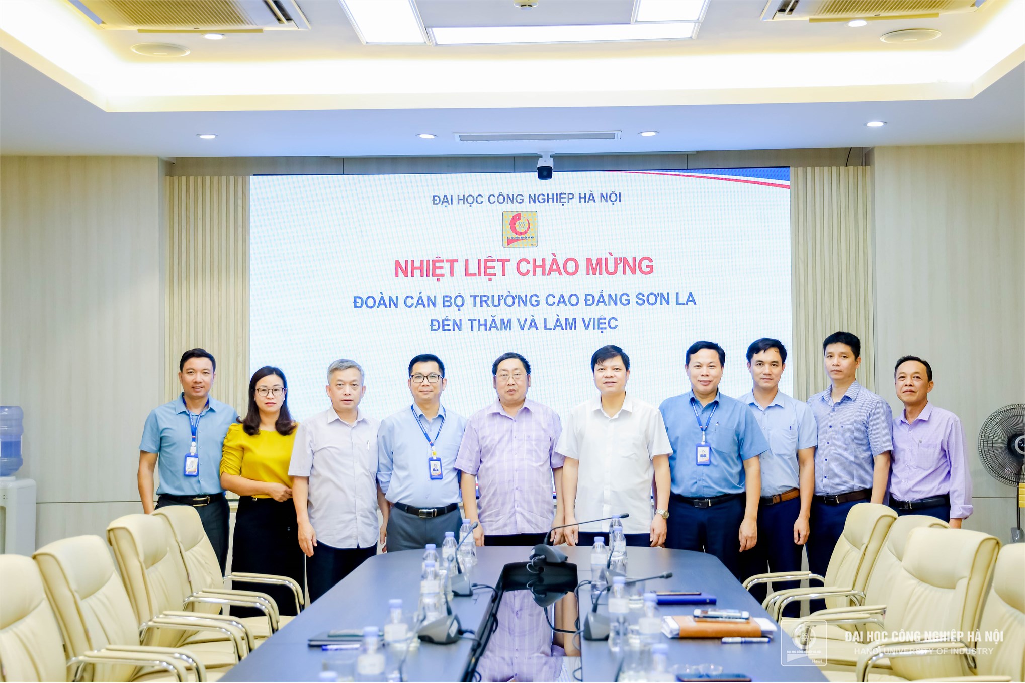Đại học Công nghiệp Hà Nội tiếp đoàn công tác Trường Cao đẳng Sơn La