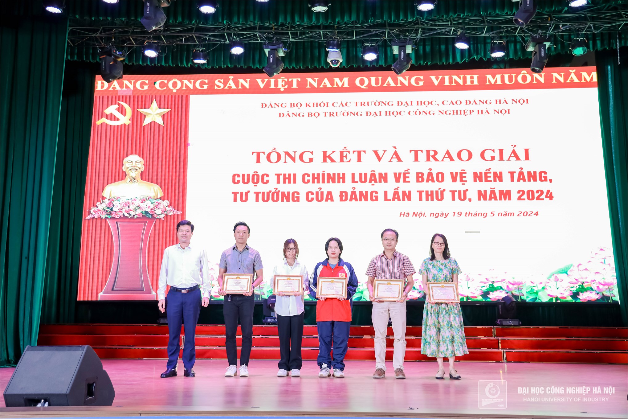Kỷ niệm 134 năm ngày sinh Chủ tịch Hồ Chí Minh, Hội nghị thông tin thời sự quốc tế và trao giải cuộc thi bảo vệ nền tảng tư tưởng của Đảng năm 2024