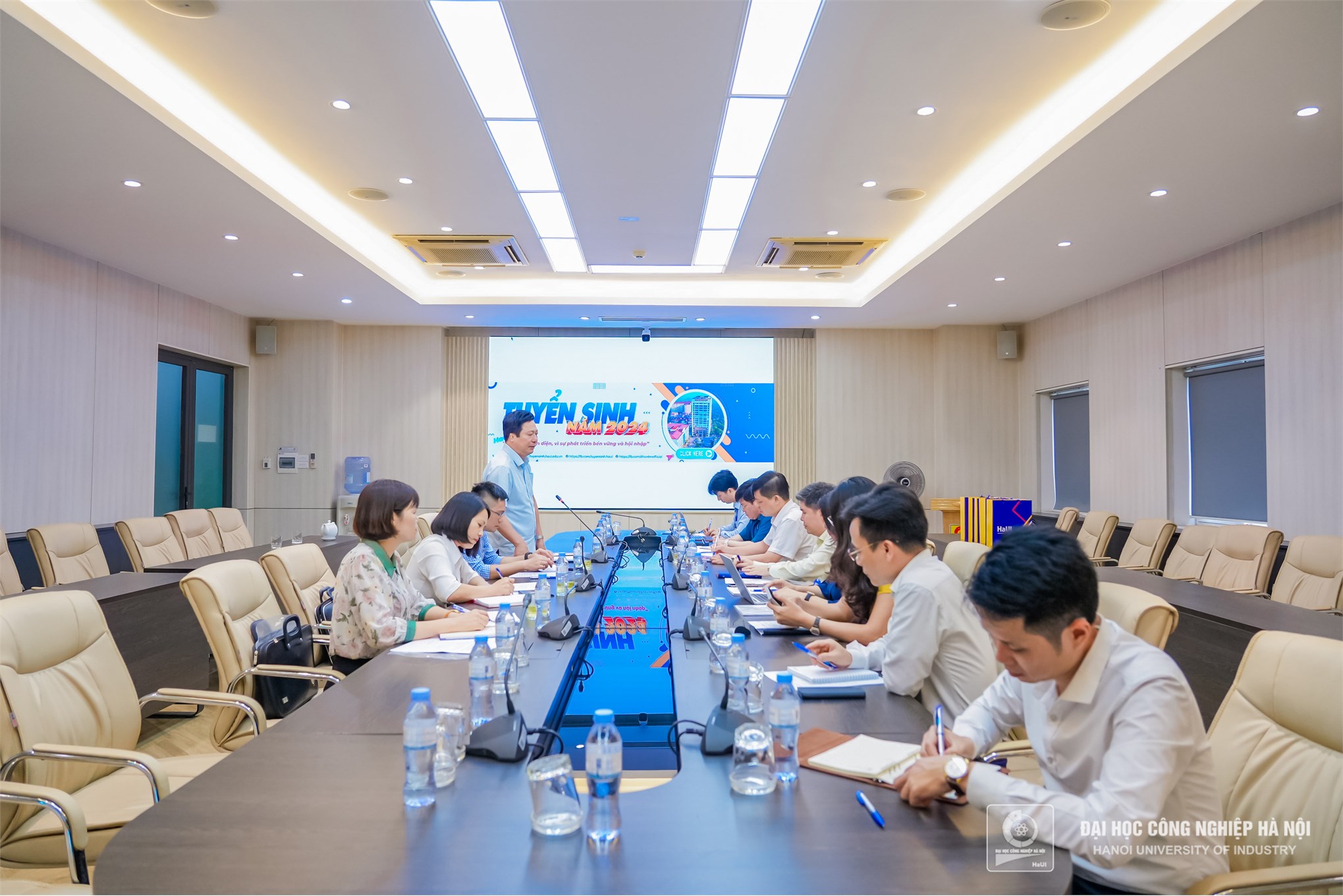 Sở Khoa học và Công nghệ thành phố Thái Bình thăm và làm việc tại Đại học Công nghiệp Hà Nội