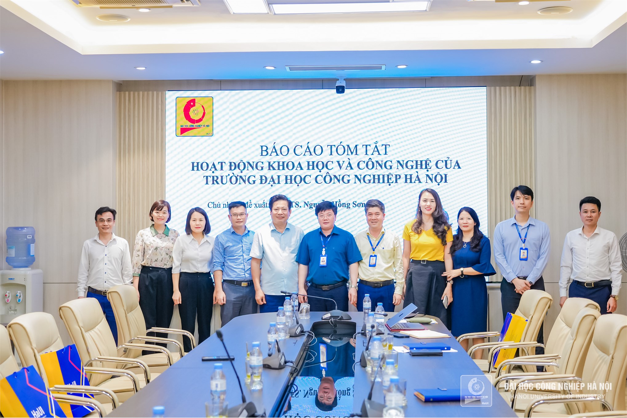 Sở Khoa học và Công nghệ thành phố Thái Bình thăm và làm việc tại Đại học Công nghiệp Hà Nội