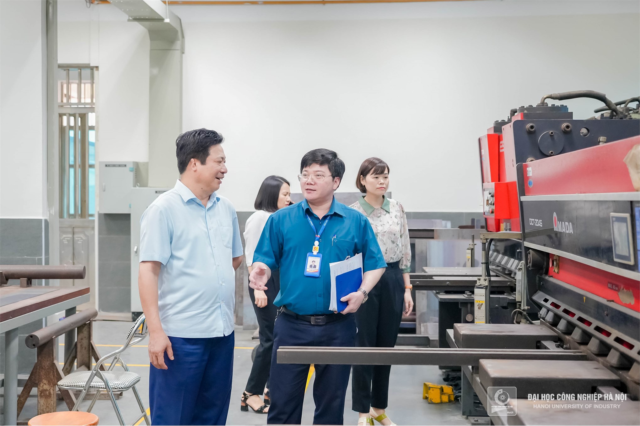 Sở Khoa học và Công nghệ thành phố Thái Bình thăm và làm việc tại Đại học Công nghiệp Hà Nội