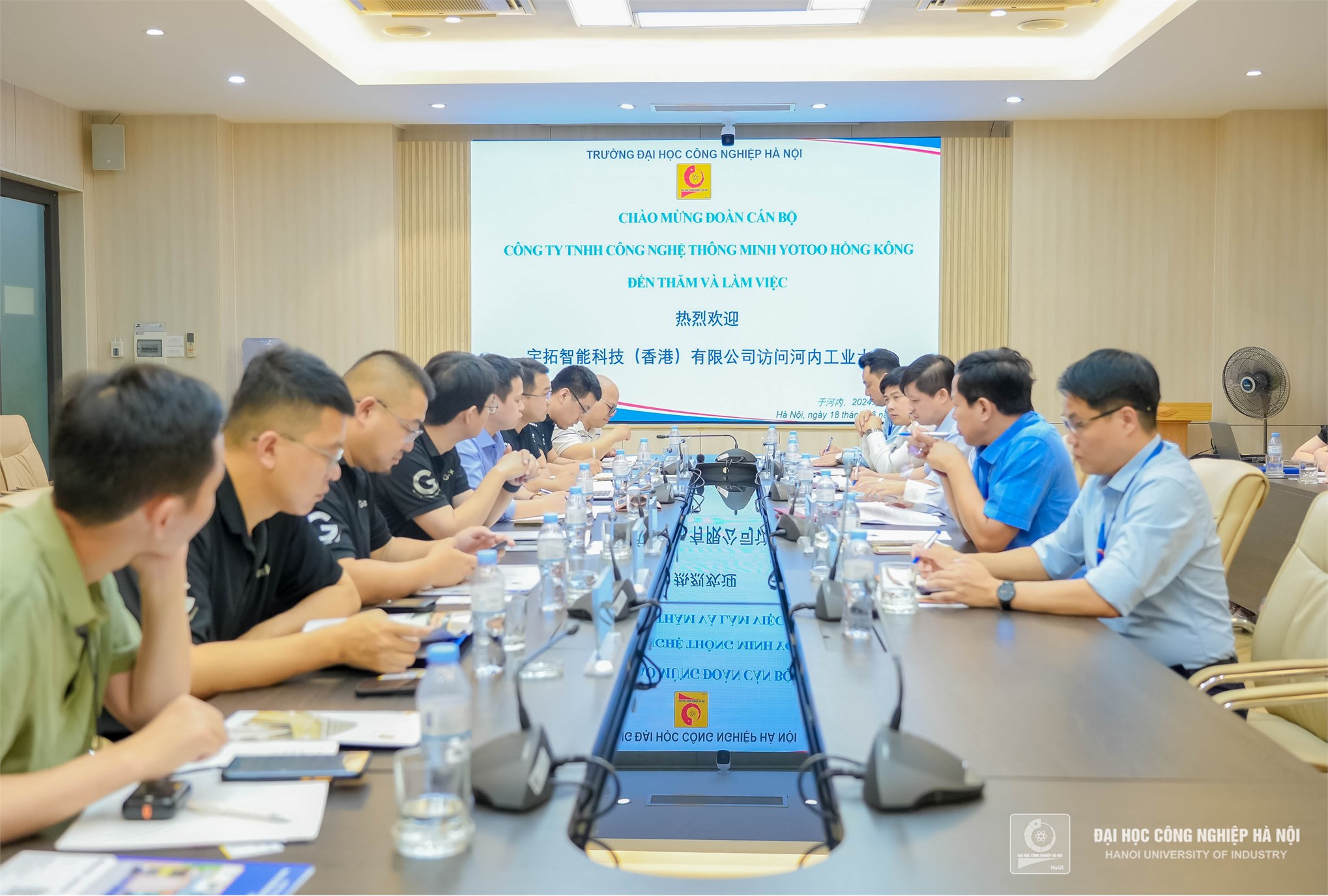 HaUI and YOTOO Aim to Establish a Center for Skills Training and Employment Services