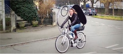 Những phát minh độc đáo hỗ trợ người đi xe đạp