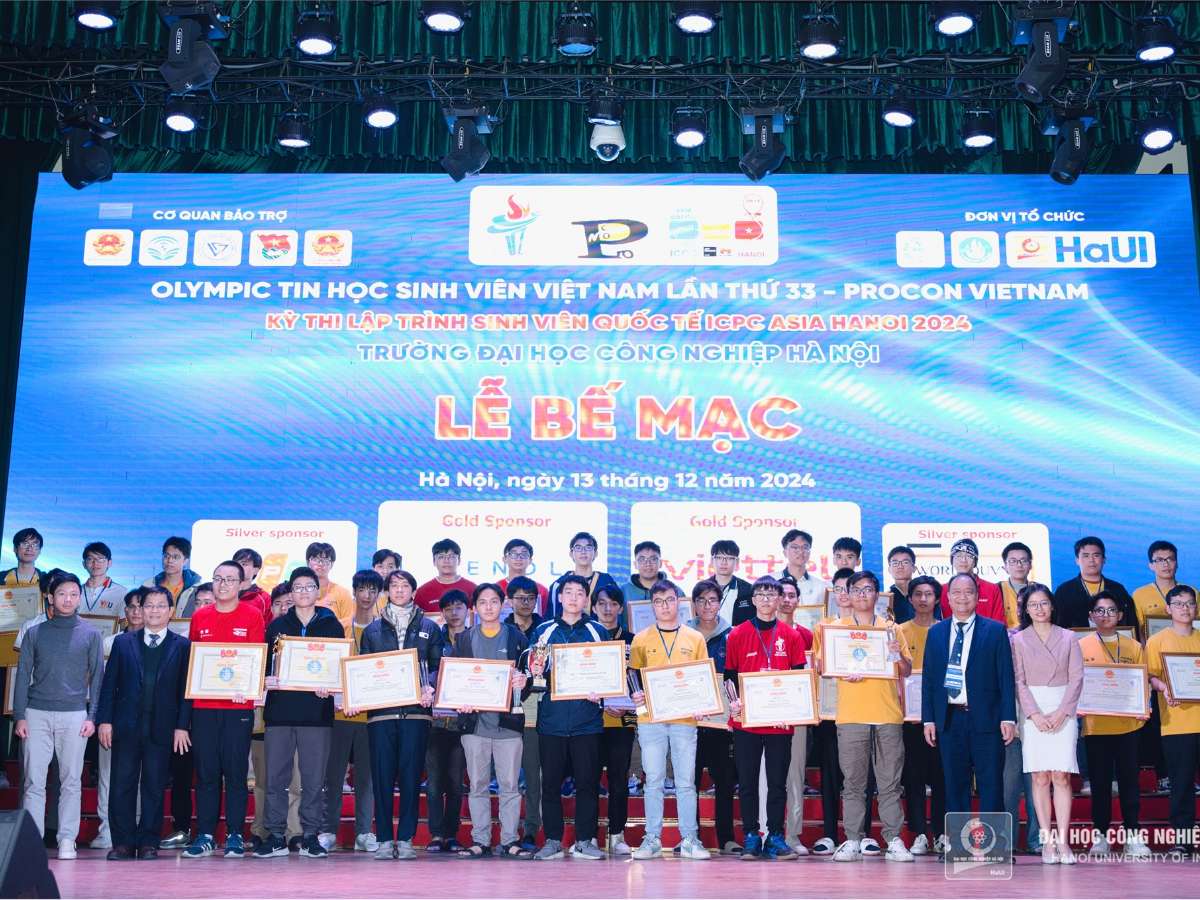The 33rd Vietnam Student Olympiad in Informatics, Procon Vietnam, and ICPC Asia Hanoi 2024: A Showcase of Talents