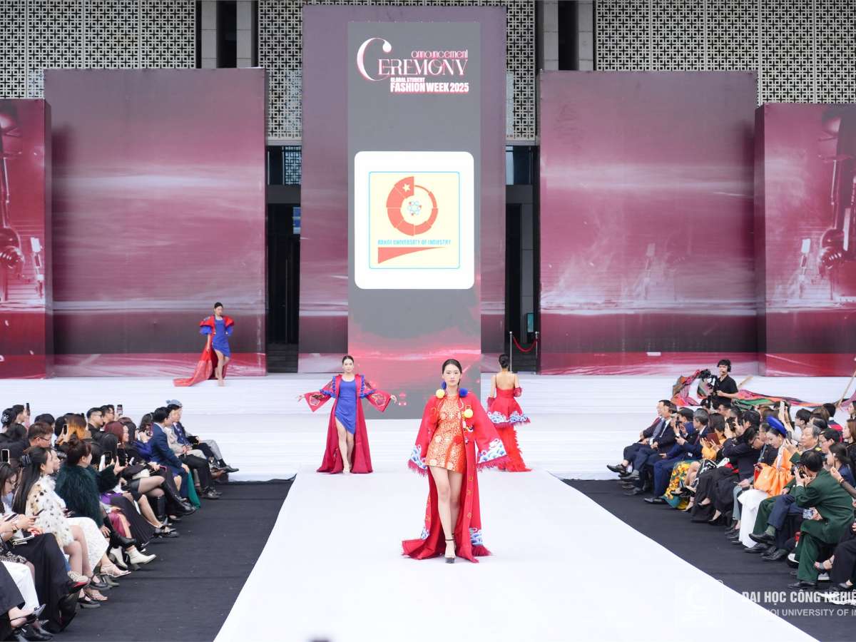 “Hồn Việt - The Soul of Vietnam” from HaUI students at Global Student Fashion Week 2025