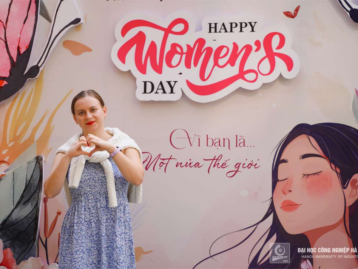 International Women’s Day 2025: A Special Experience for International Students at HaUI