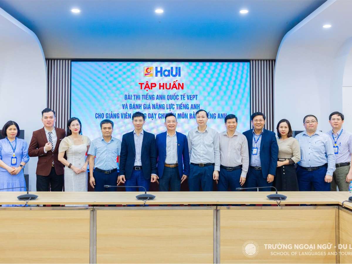 HaUI Strengthens Educational Internationalization with English-Taught Programs