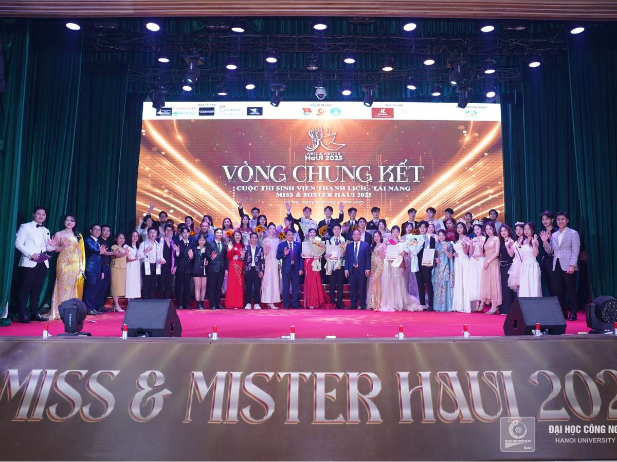 Miss & Mister HaUI 2025: Showcasing the beauty, talent, and spirit of HaUI students