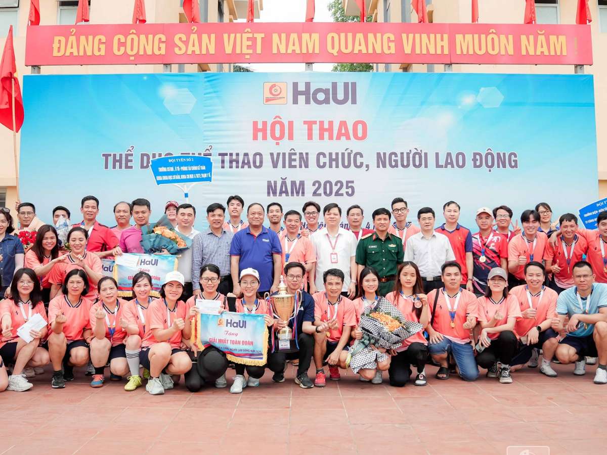 HaUI Sports Festival 2025: Strengthening unity through sport and spirit