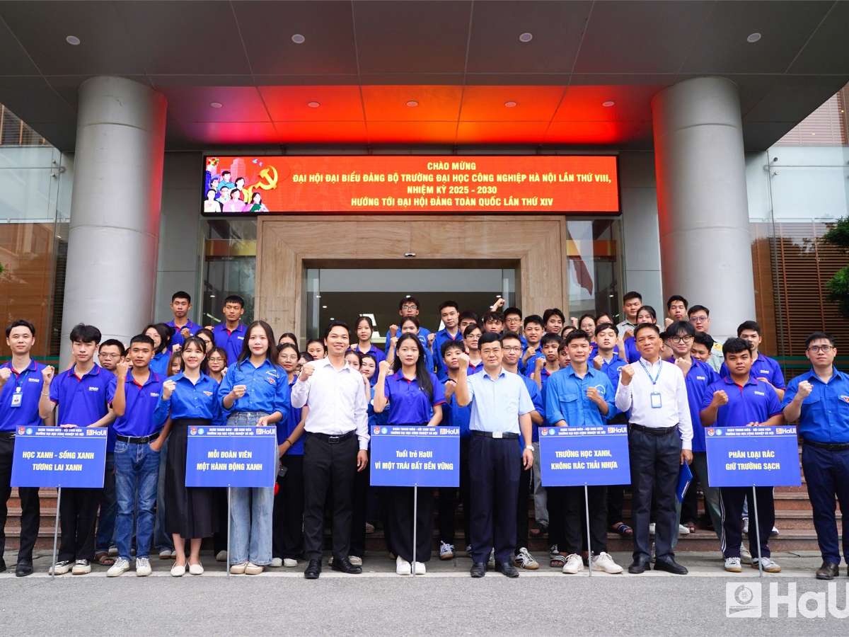 HaUI joins hands to "Beat Plastic Pollution" on World Environment Day 2025