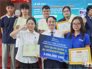 A journey of learning and connection: HaUI students at DUE and UEH