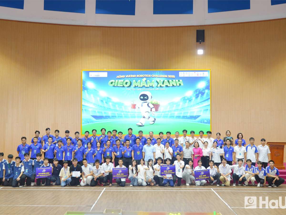 Hung Vuong Robotics Challenge 2025: Fostering technological innovation for a sustainable future