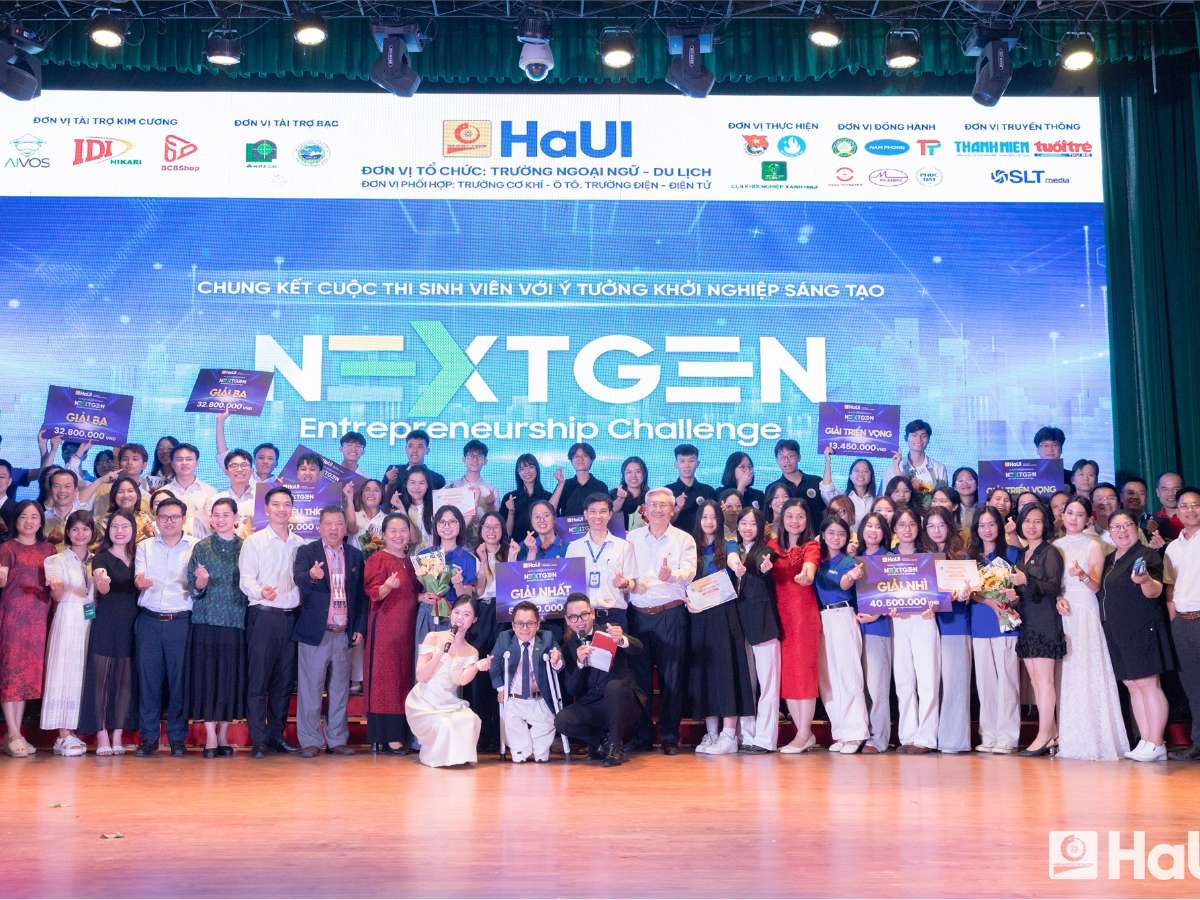 NextGen Entrepreneurship Challenge 2025: A showcase of HaUI students’ innovation