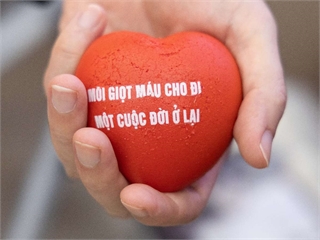 “Rainbow of Kindness 2025” at HaUI: Young generation raises awareness of a safe blood source