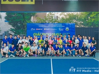 Giải Pickleball SICT lần thứ nhất: Ngày hội thể thao bùng nổ tại Trường CNTT và Truyền thông, HaUI