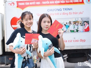 Voluntary blood donation at HaUI: Nurturing compassion, saving lives