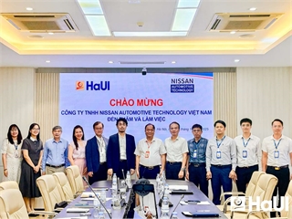HaUI and Nissan Automotive Technology Vietnam forge stronger ties and broader cooperation