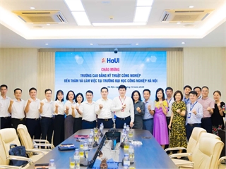 Hanoi University of Industry and College of Industrial Techniques : A Collaborative exchange on autonomy and training innovation