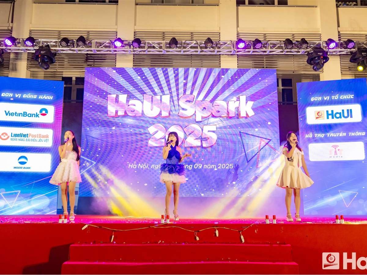 HaUI SPARK 2025: A night of music to ignite passion and welcome a new generation of students