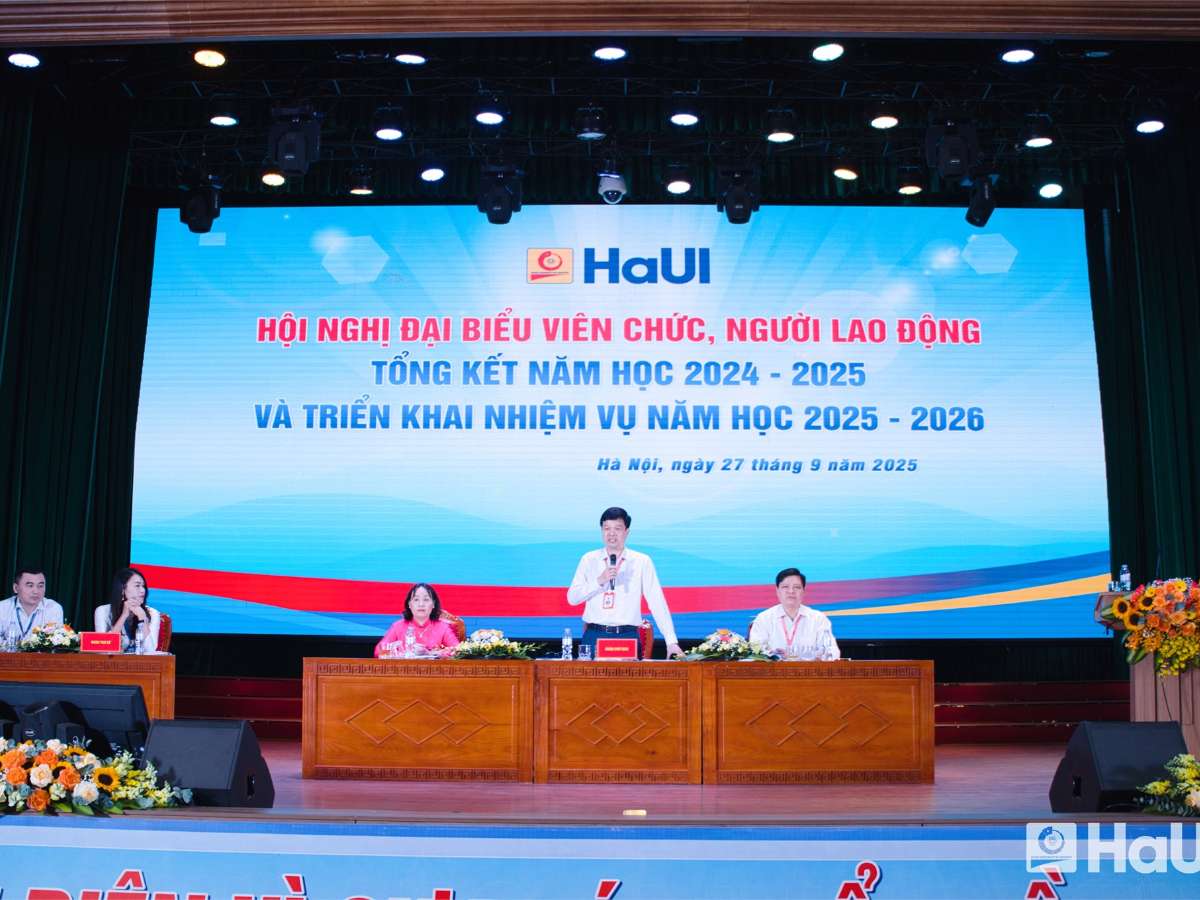 HaUI reviews achievements of 2024–2025 and sets strategic tasks for the new academic year