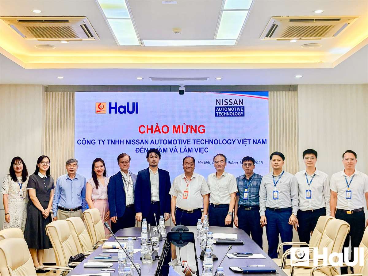 HaUI and Nissan Automotive Technology Vietnam forge stronger ties and broader cooperation