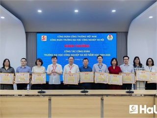 HaUI Trade Union reviews the 2024 - 2025 academic year