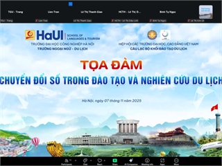 [giaoduc] Chuyển đổi số mở ra cơ hội mới cho đào tạo và nghiên cứu du lịch