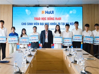 Học bổng HaUI 2025: Gần 9,5 tỷ đồng chắp cánh ước mơ cho sinh viên xuất sắc K20