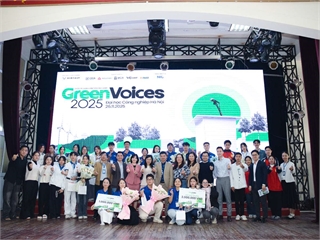 "Tiếng nói Xanh” của sinh viên HaUI hướng tới hành trình Việt Nam xanh