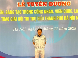 [laodongthudo] Người kỹ sư đam mê sáng kiến, sáng tạo