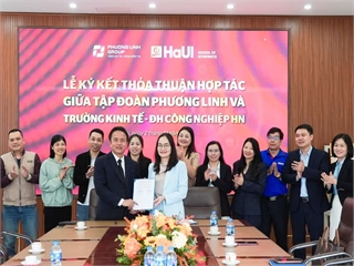 [diendandoanhnghiep] Phương Linh Group hợp tác chiến lược với Trường Kinh tế – ĐH Công nghiệp Hà Nội