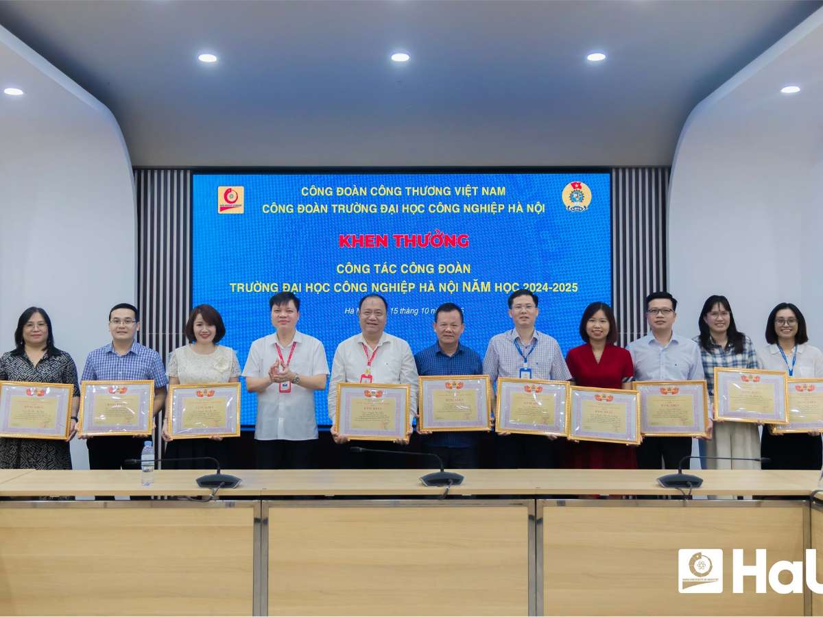 HaUI Trade Union reviews the 2024 - 2025 academic year