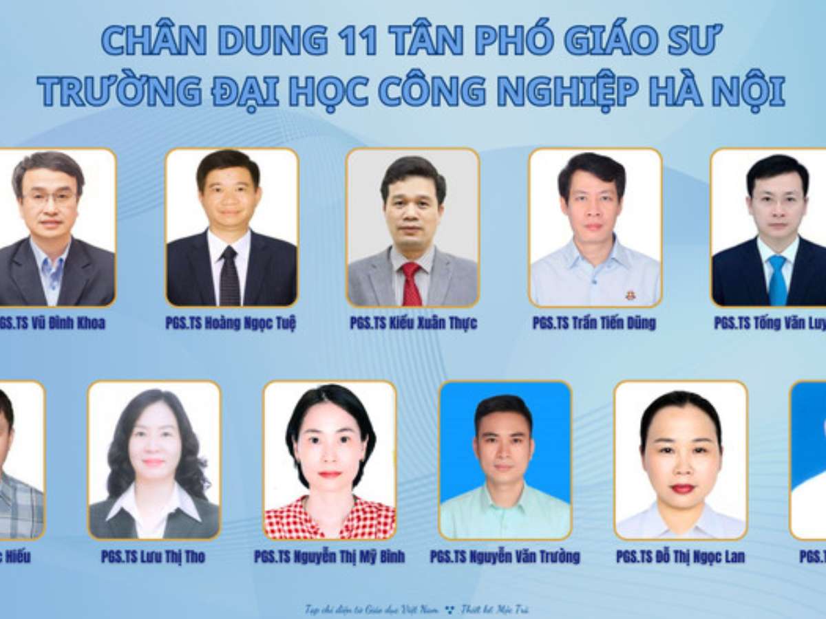[giaoduc] Trường Đại học Công nghiệp Hà Nội có thêm 11 phó giáo sư
